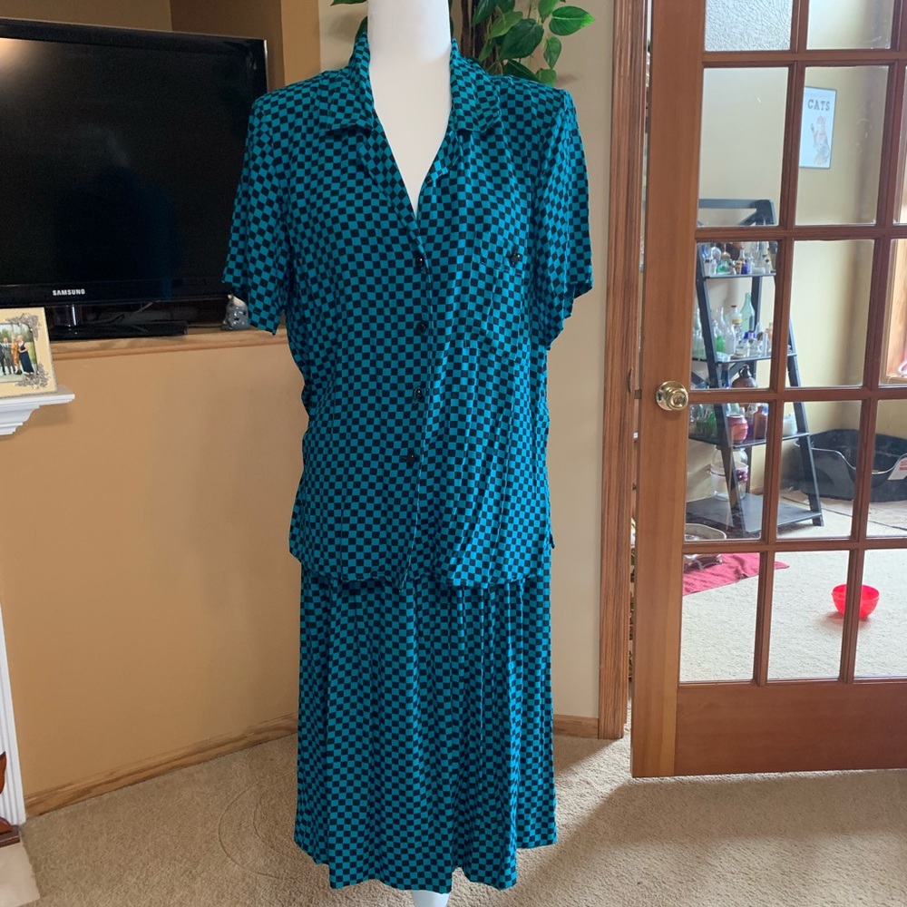 1980’s vintage skirt set